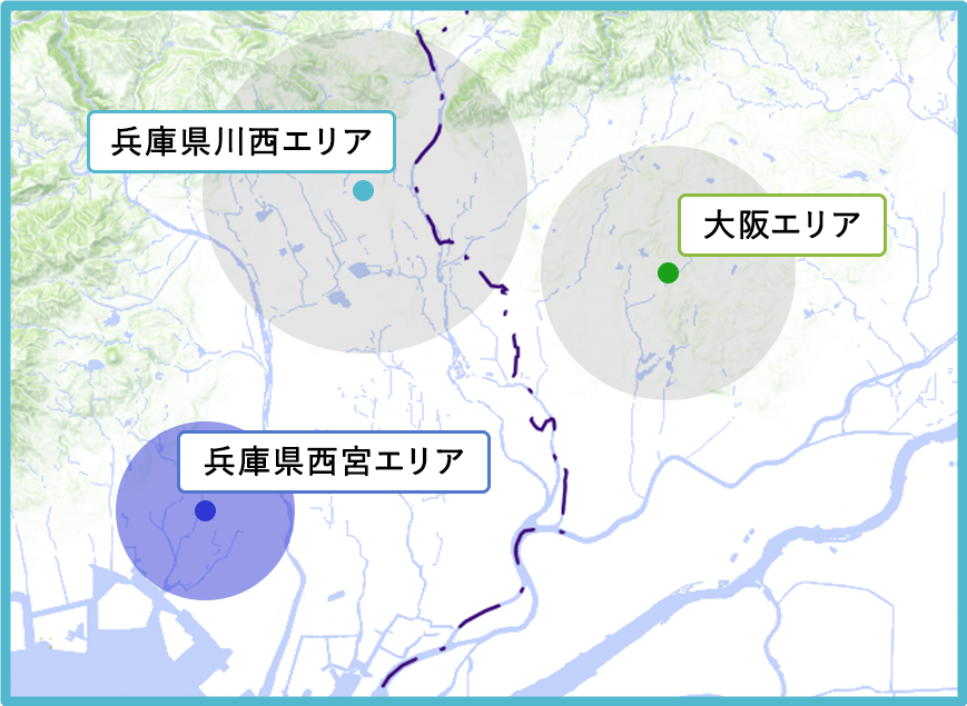 協和会リハビリテーションマップ兵庫県西宮エリア